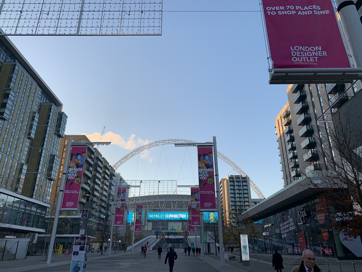 This mornings views heading to the <a href="/AdEPTTechGroup/">AdEPT Technology Group</a> #TechUnited Conference <a href="/drumwembley/">The Drum Wembley</a> #WembleyWay <a href="/wembleystadium/">Wembley Stadium</a> @AdEPTTechEdu <a href="/LGfL/">LGfL♥️</a>