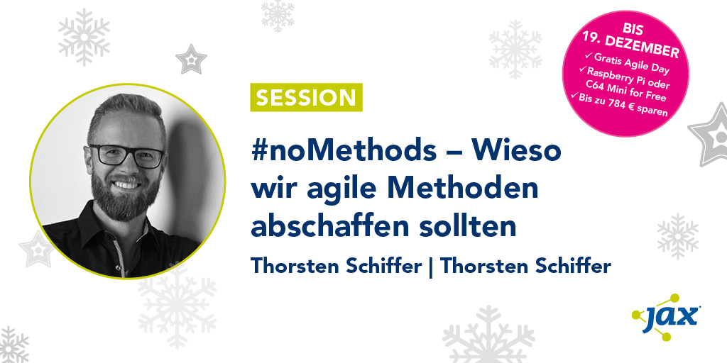 jaxcon's tweet image. Stoppt den Agilitätswahn! Thorsten Schiffer @Schiffinho wird auf der #jaxcon die Schattenseiten des Agilitäts-Hypes beleuchten, und aufzeigen, wieso wir uns wieder auf das, was #Agilität eigentlich ausmacht, besinnen sollten. Mehr ow.ly/pLqV30pYUlm