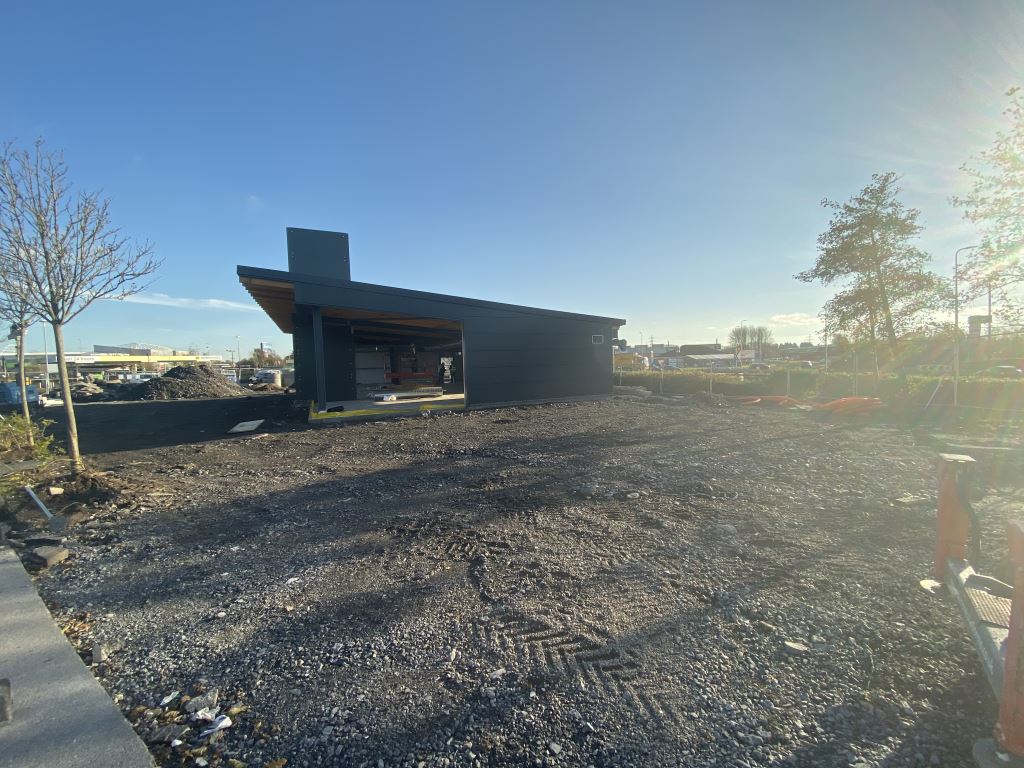 Work is progressing well at the new #Starbucks Llanelli development. It's been a great year for us with the opening of Starbucks in Pencoed and Swindon, and more planned openings of Starbucks and Denny's restaurants being #projectmanaged and delivered by Whitecross in 2020