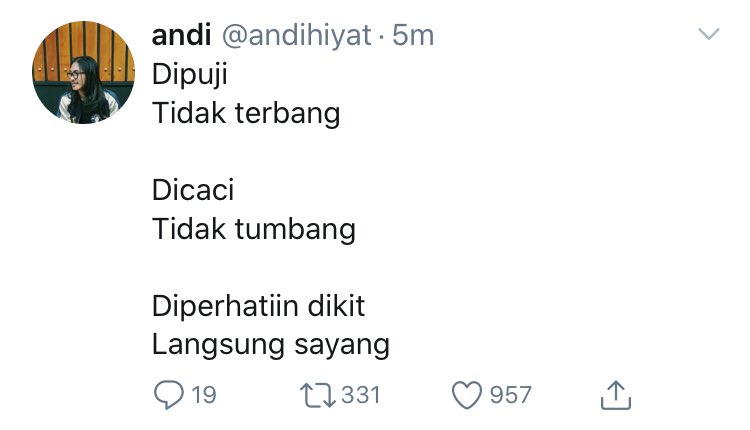 AdzkiaTryOut's tweet photo. Apakah kamu seperti ini...
#TryOutUNBK
#TryOutUTBK
#TryOutSBMPTN
#TryOutSTAN
.
#rabuambyar #ParkJihoon https://t.co/G81jVSaZAP
