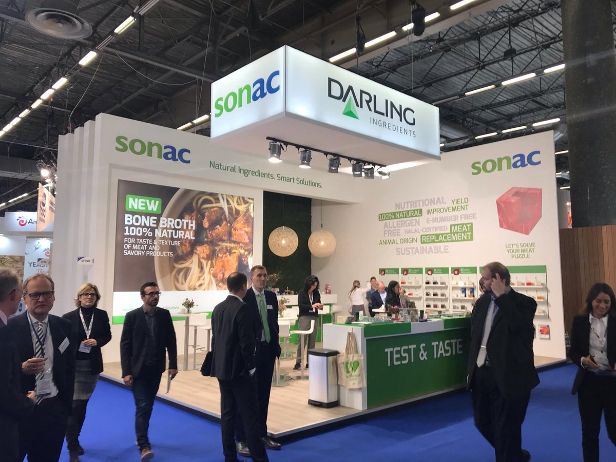 We already served the first cups of our new 100% natural bone broth!
Be welcome to test and taste our sustainable #protein solutions yourself at our #Sonac booth F100 in hall 6. #FiEurope19 <a href="/Fi_Global/">Fi Global</a> 
#food #ingredients