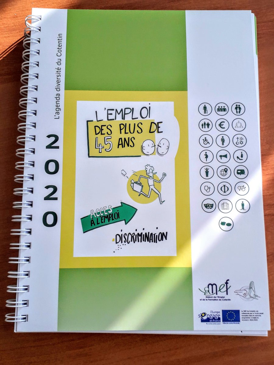 mefducotentin's tweet photo. L’Agenda diversité du Cotentin réalisé par la @mefducotentin est arrivé ! Pour penser à la diversité toutes les semaines à travers des quiz, définitions, informations, conseils ! Conçu pour tous et toutes acteur•rice•s de l’entreprise, GRATUIT! Contactez-nous pour le recevoir https://t.co/3eluO0kvO6
