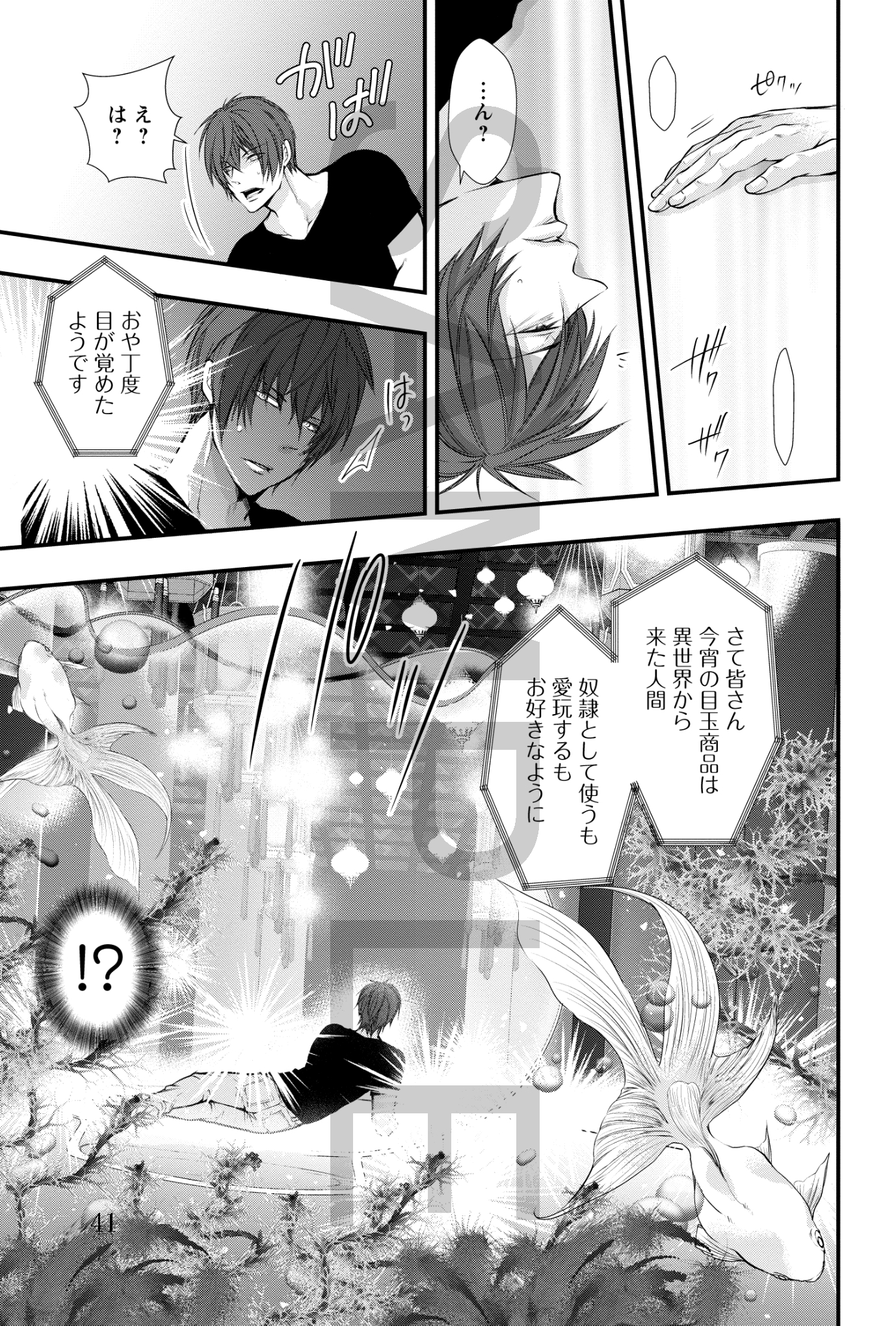 BL】腐男子召喚～異世界で神獣にハメられました～④ リーフレット