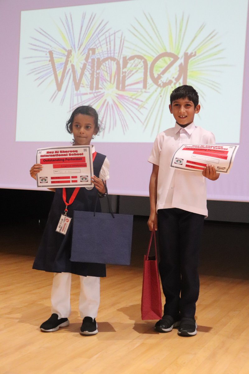 HayAlSharooq's tweet image. End of Term Celebration. Congratulations for the best students performer and Well Done. #awards #HASIS