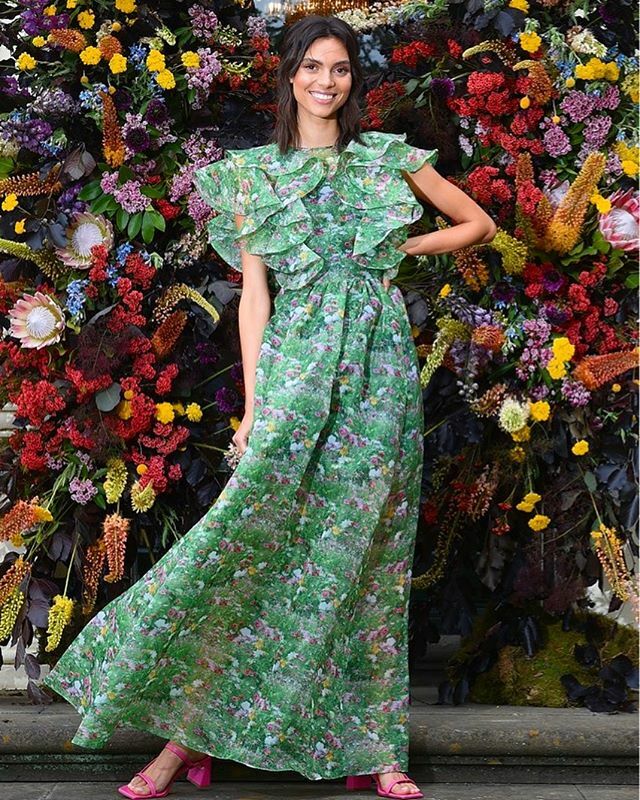International model Charlee Fraser gets in the flow ahead of the Virgin Australia Fashion Festival at Government House. Picture: Josie Hayden. #Heraldsun @josiehaydenphotography @charleefraser @vamff #fashion #fashionfestival #melbourne ift.tt/33LJad5