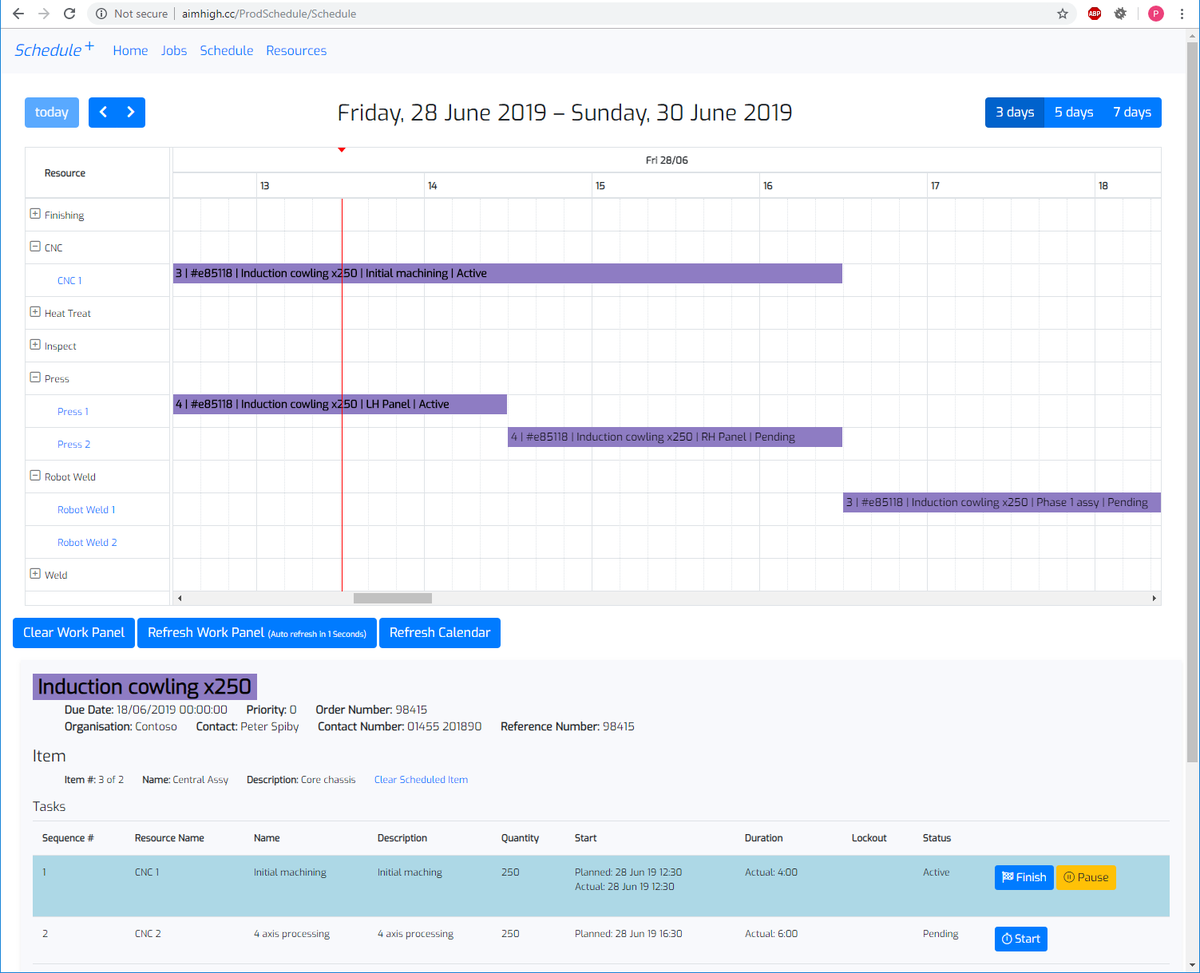 4CAnalytics's tweet photo. Can you guarantee that your customers delivery dates, production timelines &amp; everyday manufacturing priorities are on schedule? Nobody wants to let customers down, with Schedule+ you can easily track the efficiency of your production line during the manufacturing process. #GBmfg https://t.co/gpkiZqRRH7