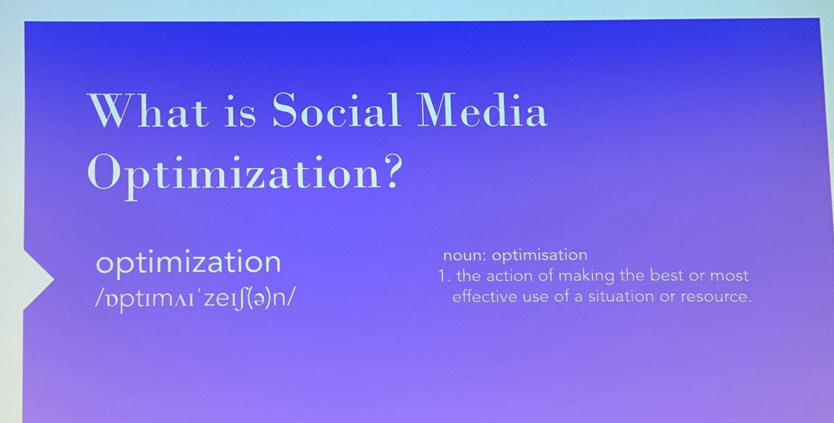 Great Numbers!
What is optimization

 Rise And Optimize: Go Beyond Brand Engagement with Social Media Marketing
Caridad González Head of Social Media <a href="/WallStreetEngIt/">Wall Street English</a> 
<a href="/MeltinlabBCN/">meltinlab_barcelona</a> #Meltinlab10
Sponsors: <a href="/spacesworks/">Spaces</a> <a href="/vueling/">Vueling Airlines</a> <a href="/vistaprint/">VistaPrint</a> and <a href="/PayFit/">PayFit France</a>