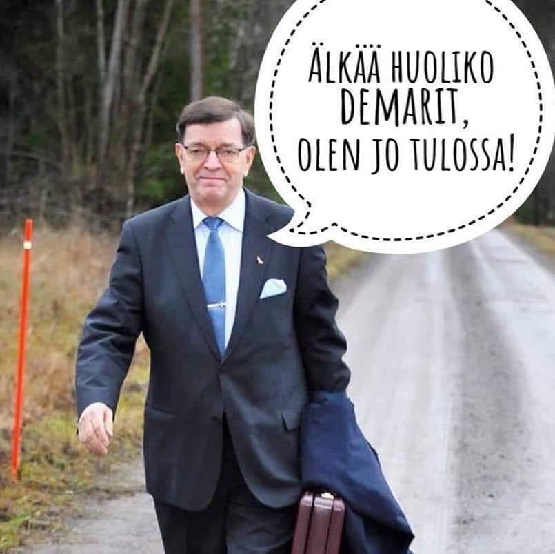 IleUusivuori's tweet photo. Eye of the Tigerin soidessa taustalla... #rinne #rinnegate #demarit https://t.co/LynlfgQR0w