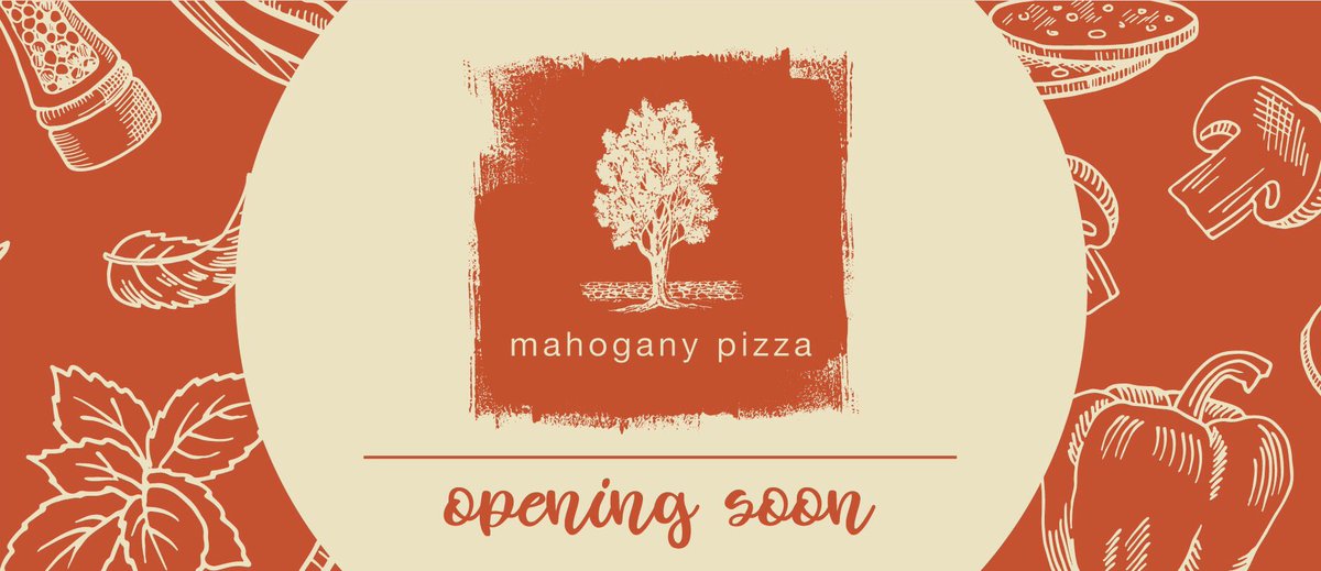OPENING SOON - MAHOGANY PIZZA!

We are thrilled to share the news that we will soon be opening a separate area from which you can order pizza, salads and sandwiches daily between 11am - 10pm.

The Mahogany Pizza opening date and menu will be revealed shortly – Stay tuned!