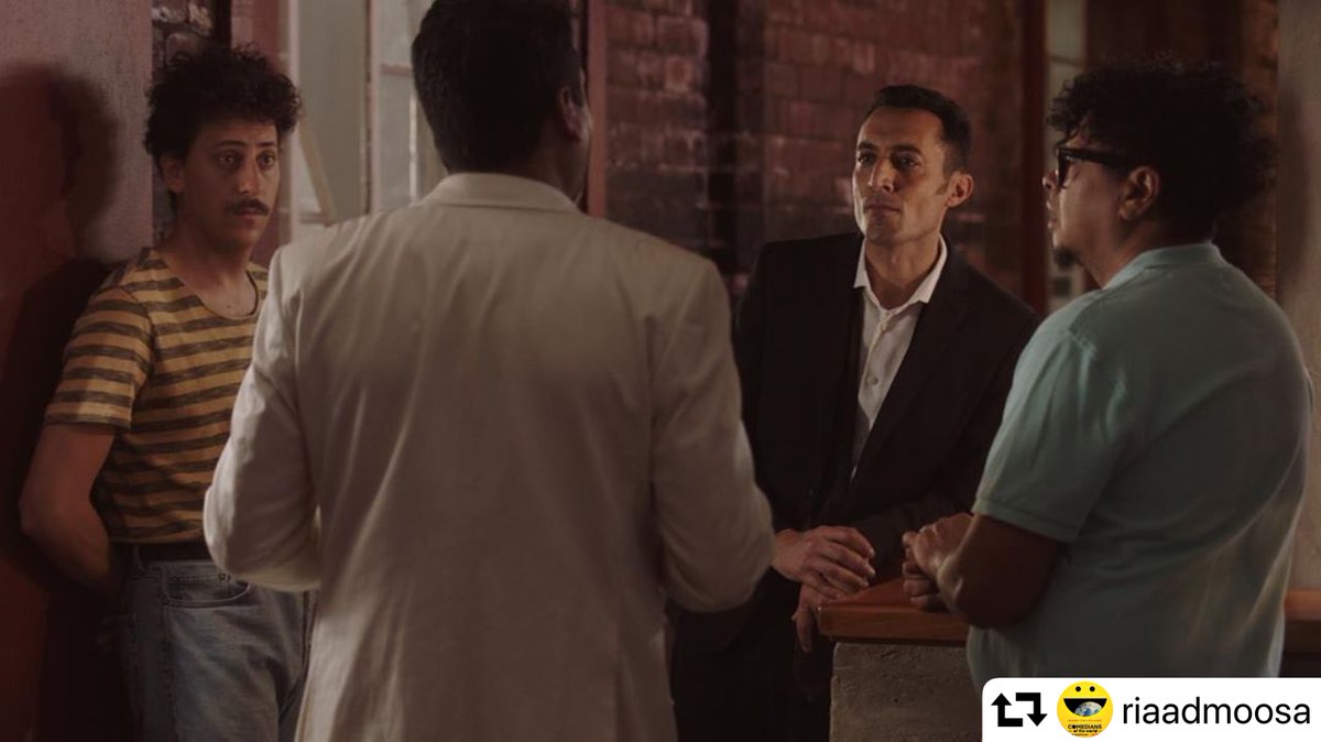 This screengrab is from #materialmovie2. Lol. Looks like the Scorsese film ‘The Irishman’ If it were set in Lenasia. #comedymafia