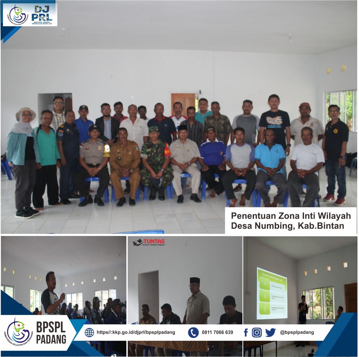 BPRLPadang's tweet photo. Dalam rangka menindaklanjuti hasil KP 1 Kawasan #KKPD Bintan, hari ini selasa (03/12) bertempat di Desa Numbing, BPSPL Padang gelar Pembahasan Zonasi Lanjutan bersama DKP Provinsi Kepulauan Riau
Selengkapnya d https://t.co/8VKH0Qt40q
@satyamurti
#DITJENPRLKeren https://t.co/LtGqN5QlOG