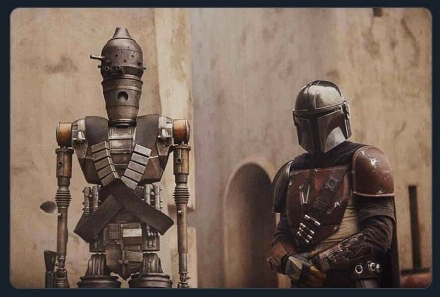 MackMan_15's tweet image. Gunna tell my kids this was Daft Punk #RobotRock #Mandalorian