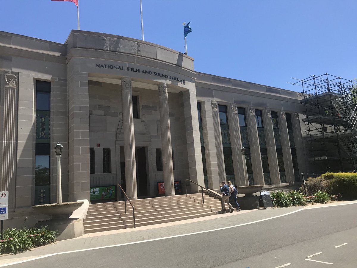 DonnaMacGregor7's tweet photo. Fun fact whilst on a walking tour of the ANU campus @ourANU during #ASHB2019 ⁦is that the now National Film and Sound Archive building was formerly the Institute of Anatomy building #anatomy  #anaza #ANZACA2019 https://t.co/HLBBDgWB7y