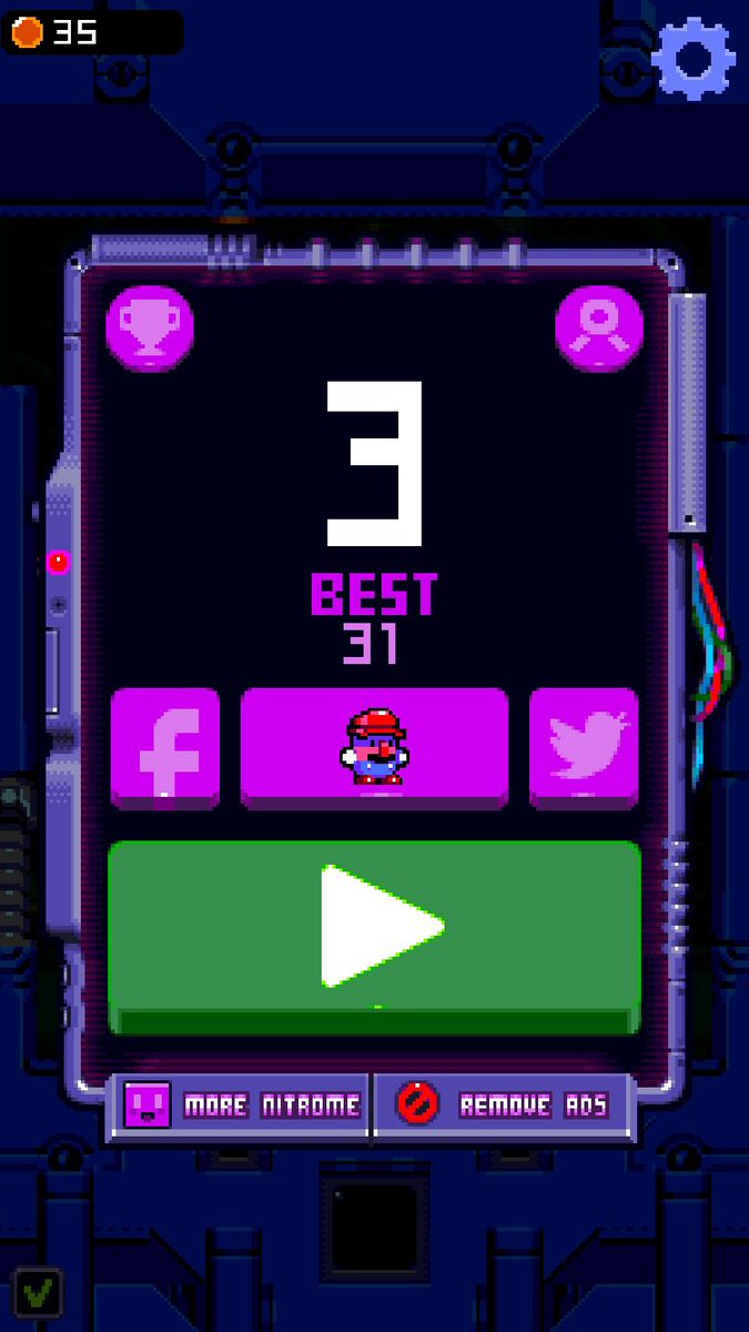BasBasty1's tweet photo. Got 3 at Platform Panic! Can you beat me?! https://t.co/4qRHqlepgz #Nitrome #Retro #PlatformPanic https://t.co/OvaazQlC5w