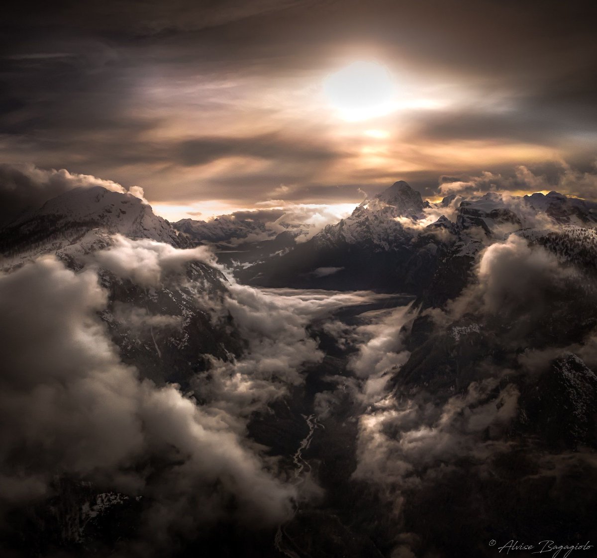 The DOLOMITI Bellunesi-zona Agordo-ITALY Photo by  Alvise Bagagiolo|shot on #DJI #mavic2pro
