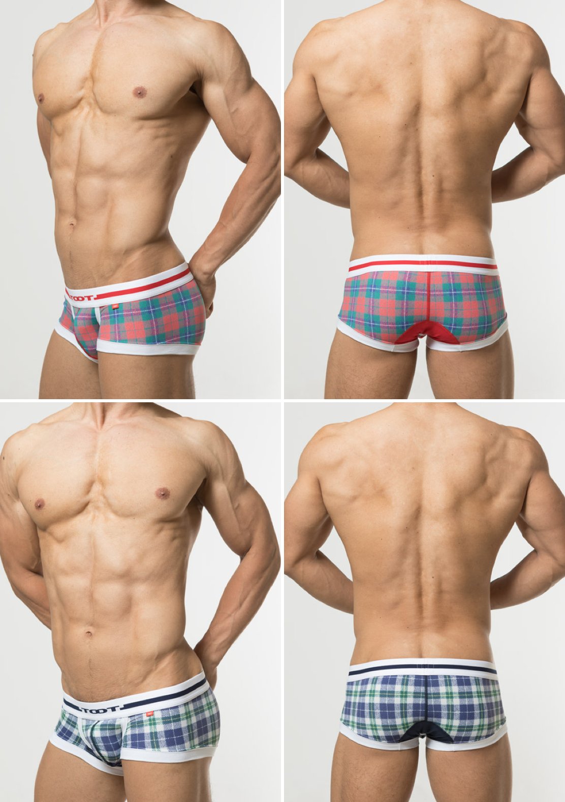 税込) TOOT トラッドタータンチェック・グリーン 完売品 ボクサー