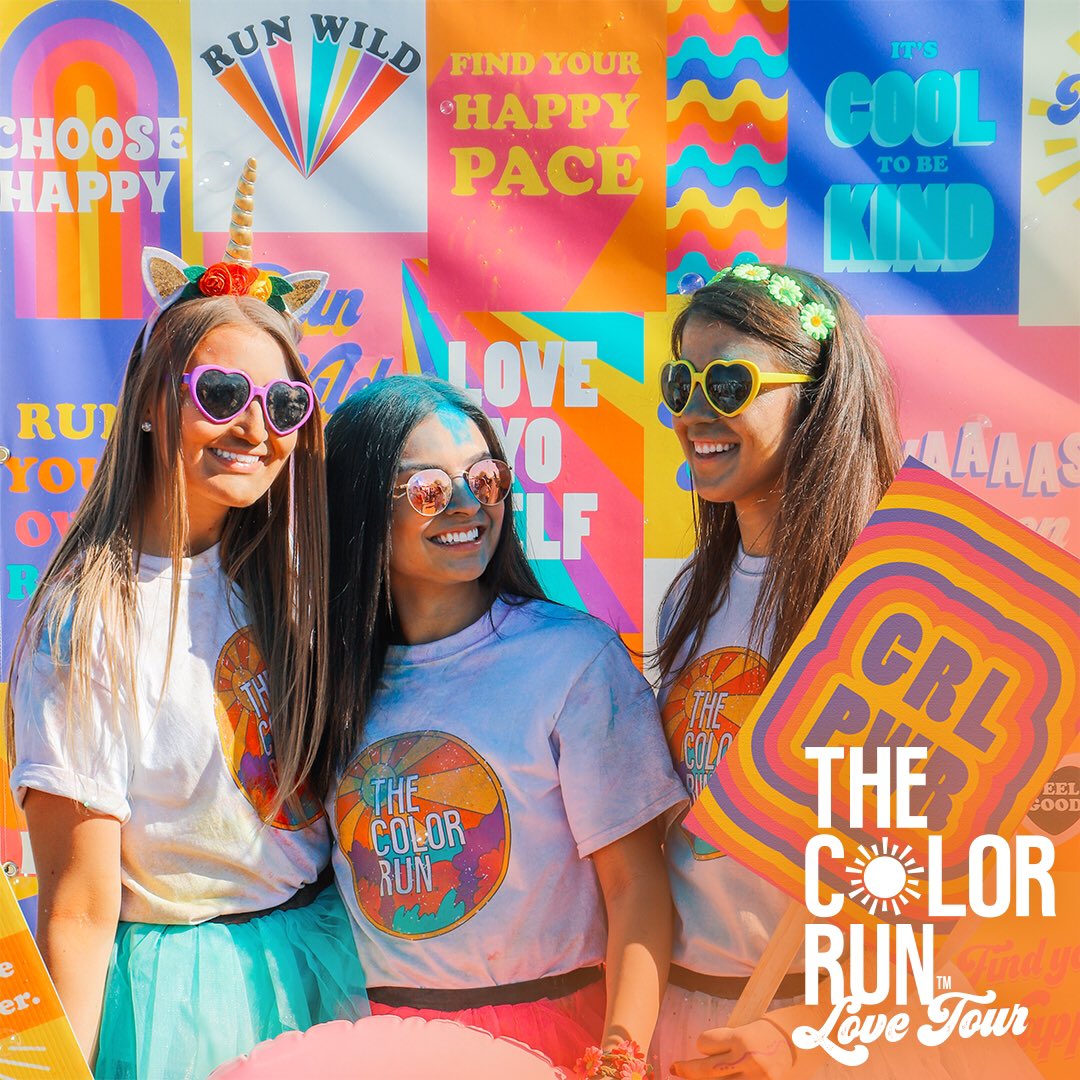 TheColorRunQA's tweet image. GRL PWR