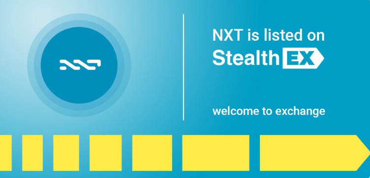 ICYMI: #Nxt was recently listed on #StealthEX instant #cryptocurrency exchange.
$NXT #blockchain #crytpotrading