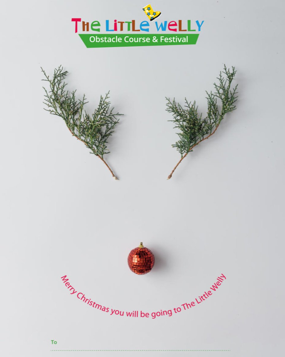 A ticket to The Little Welly makes a perfect alternative Christmas present for any active little person. And you can even download a voucher from our website - it couldn't be easier!

ow.ly/xX3t50xpEaH