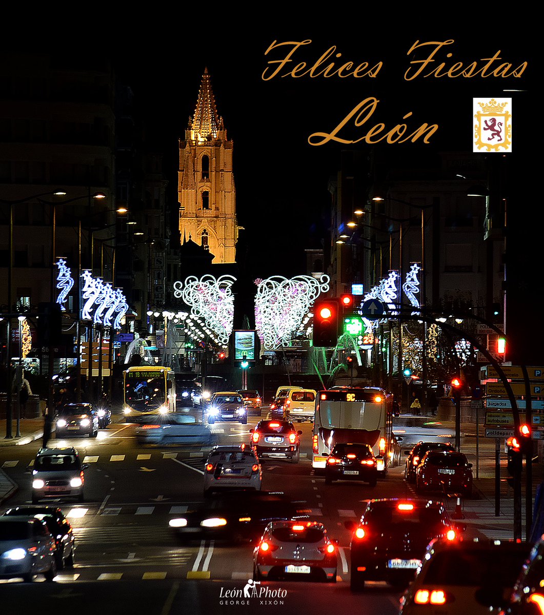 Felices Fiestas León! #leonesp