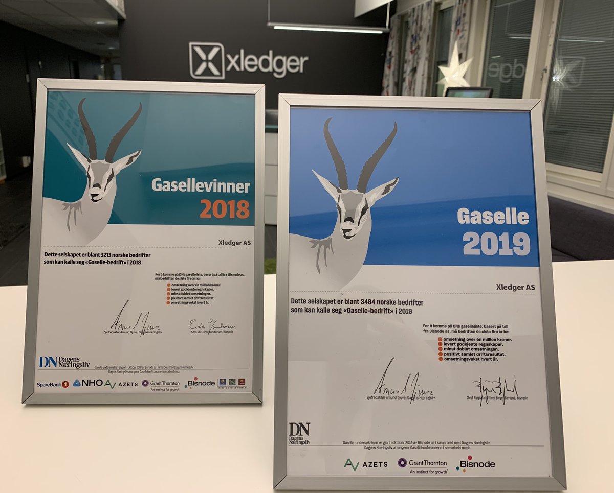 Xledger Norway tweet media