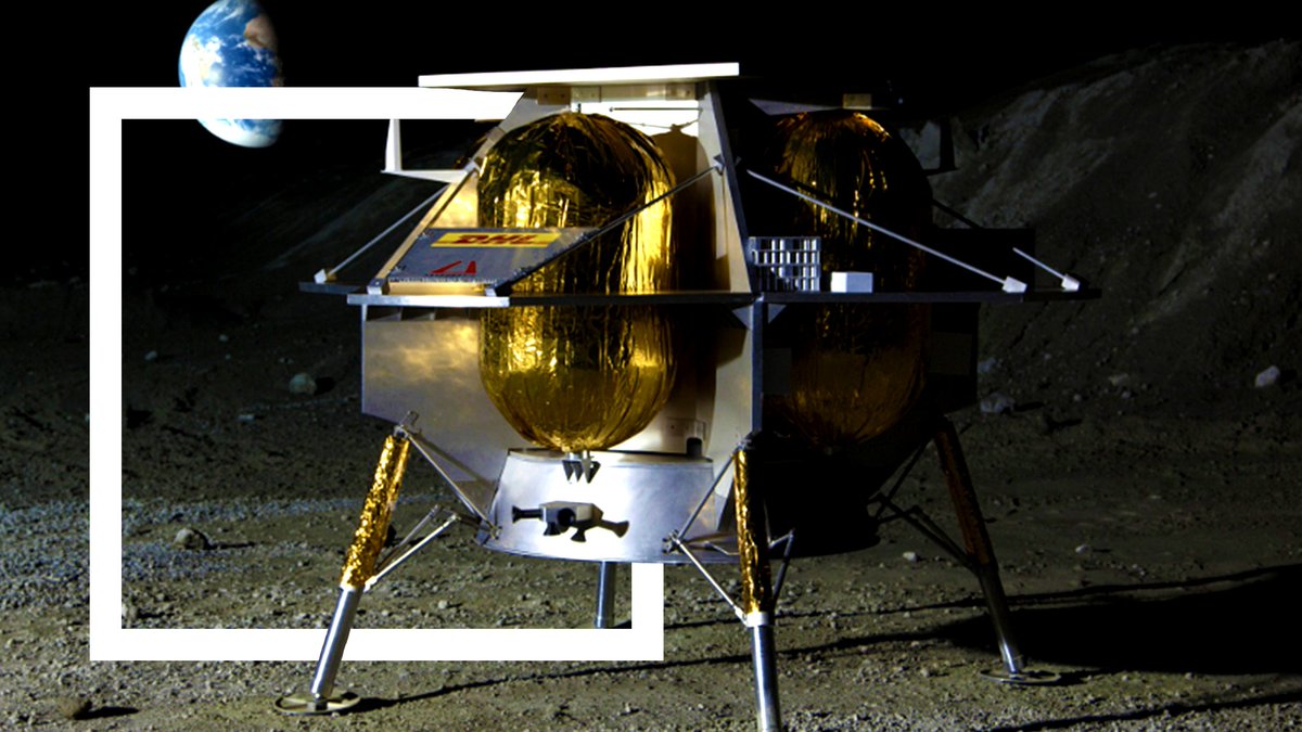 DHLAfrica's tweet image. Where will DHL deliver next? How about the moon! 🚀 We're excited to be partnering with Astrobitic to offer the Peregrine Lander, a new spacecraft vehicle set to deliver cargo to the moon in 2021. Watch this space! #DHLDelivers #50YearsofDHL