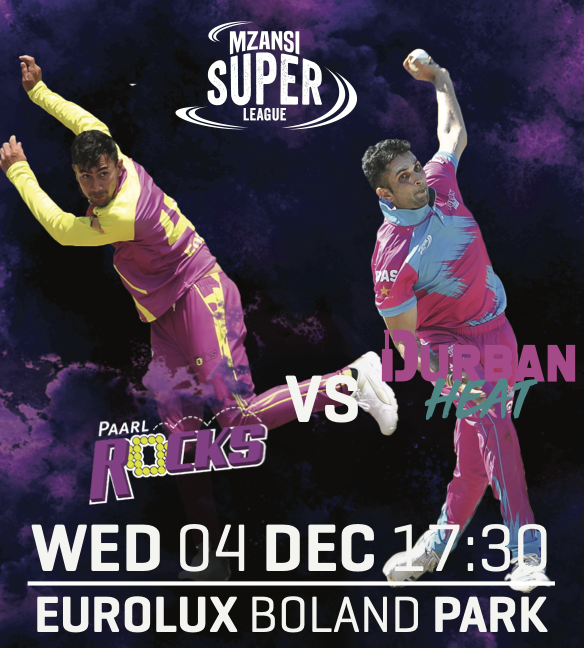 Paarl_Rocks's tweet photo. Our visitors are used to the rain, but clear skies with a maximum temperature of 30Β° forecast for Paarl today. βοΈ π π
The @paarlrocks take on the @durban_heat at Eurolux Boland Park at 17:30.
#PaarlRocks #MSLT20 #PRvDH https://t.co/8k10JcaVnn