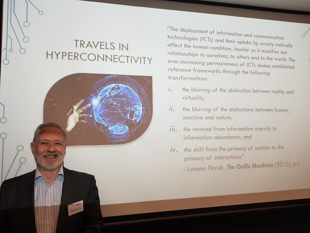 biz4lawyers's tweet image. #LIVevent. At Future Focus Forum 2019 @julianinoz Webb takes a broader, societal and ethical view of law and technology