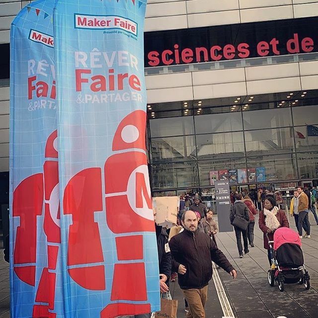 Laeshax's tweet photo. Amazing weekend at #mfp19  home to be in the next one soon #maker #yourdreamisours  @makerfaire @makerfairefrance #innovation #hustle #work #motivation https://t.co/fmWdd8nZOH https://t.co/zXvdYMToPP