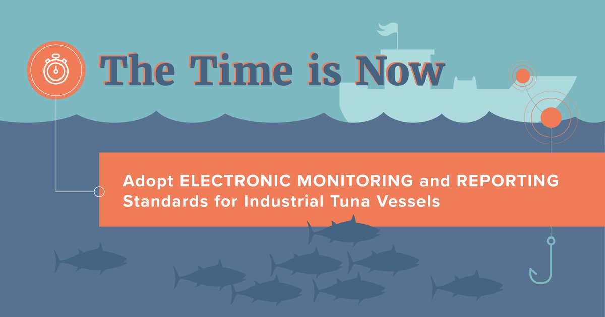 GlobalTuna's tweet photo. The time is now: RFMOs must adopt Electronic Monitoring and reporting standards for ALL industrial tuna fishing vessels #MonitorTuna #WCPFC https://t.co/7ervIwUW3m