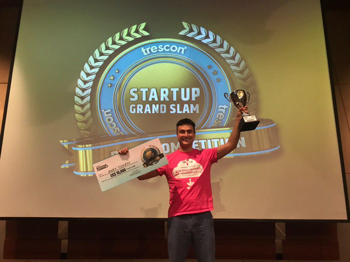 babytokenorg's tweet photo. Baby Token project got the 1st place at Treascon’s Blockchain Conference in WBS Bangkok!
https://t.co/clNZzOkwly https://t.co/TmQirKvIpx