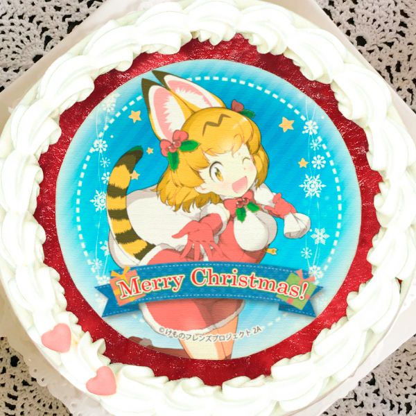 けものフレンズ３ 公式アカウント Sur Twitter クリスマスケーキ けものフレンズ３の絵柄を使用したかわいいクリスマスケーキが登場 ケーキと同じデザインの缶バッジ付き 数量限定ですので お早めに けもフレ３ けものフレンズ T Co