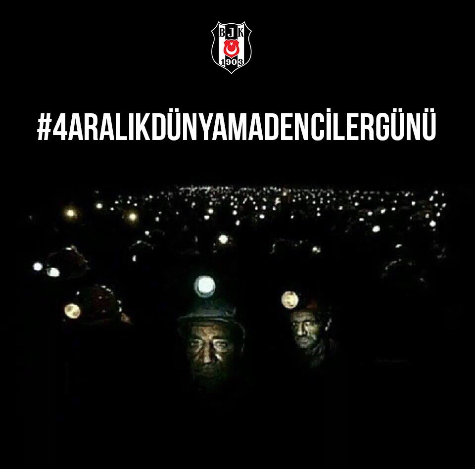 “Yine bir kömür, kütürdedi sobada
Kayıp bir madencinin kalbi rast geldi, atıverdi sıcak odada” Sunay Akın
#4AralıkDünyaMadencilerGünü