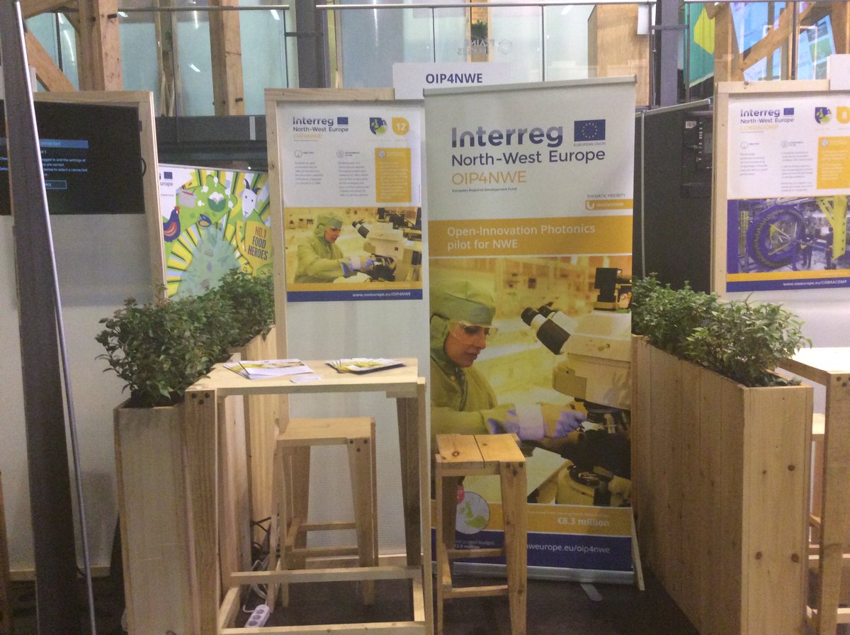 OIP4NWE's tweet image. @INTERREG_NWE project @OIP4NWE is setting up an #openinnovation #integratedphotonics #pilotline for #SMEs. Visit us at the #NWEimpact event bit.ly/2q4wIaH in the #project #exhibition area, stand 63. @INTERREGTweets @RegioInterreg #scaleup #Photonics #photonicintegration