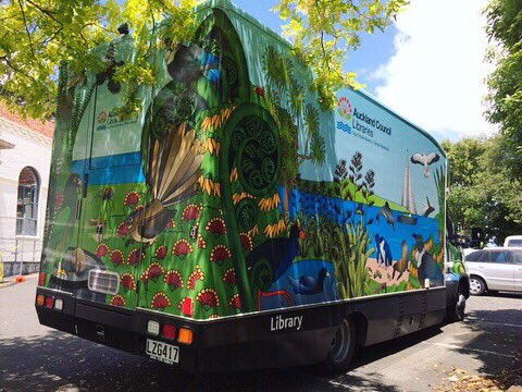 JDAuckland's tweet image. There's only two months left until Japan Day!!
Sunday 9th February, Please Don't forget that's day!!
NEW PLAN!!
Mobile Library WAKA is coming to JAPAN DAY 2020 with Japan related books📕That's so cool!! 
Photo credit：Auckland Central City Library