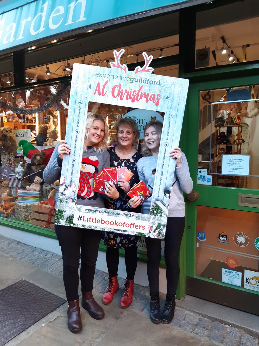 thebeargarden's tweet photo. Grab your copy of @ExperienceGford's Little Book of Offers to get the most out of your Christmas shopping in Guildford! With over 130 offers &amp; discounts - pick up yours from the Tourist Information Centre or from any of the participating businesses. #littlebookofoffers https://t.co/PL1rgXmQVg