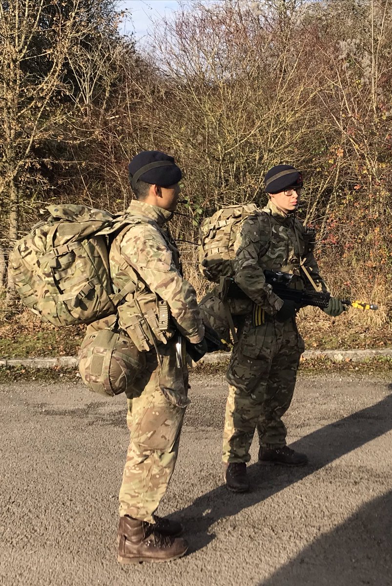 MajHuwWilliams's tweet image. Back in Portsmouth for Bugler Barnes’ final B3 exam this morning. From the field to the rehearsal room - it’s a varied life @RMBandService