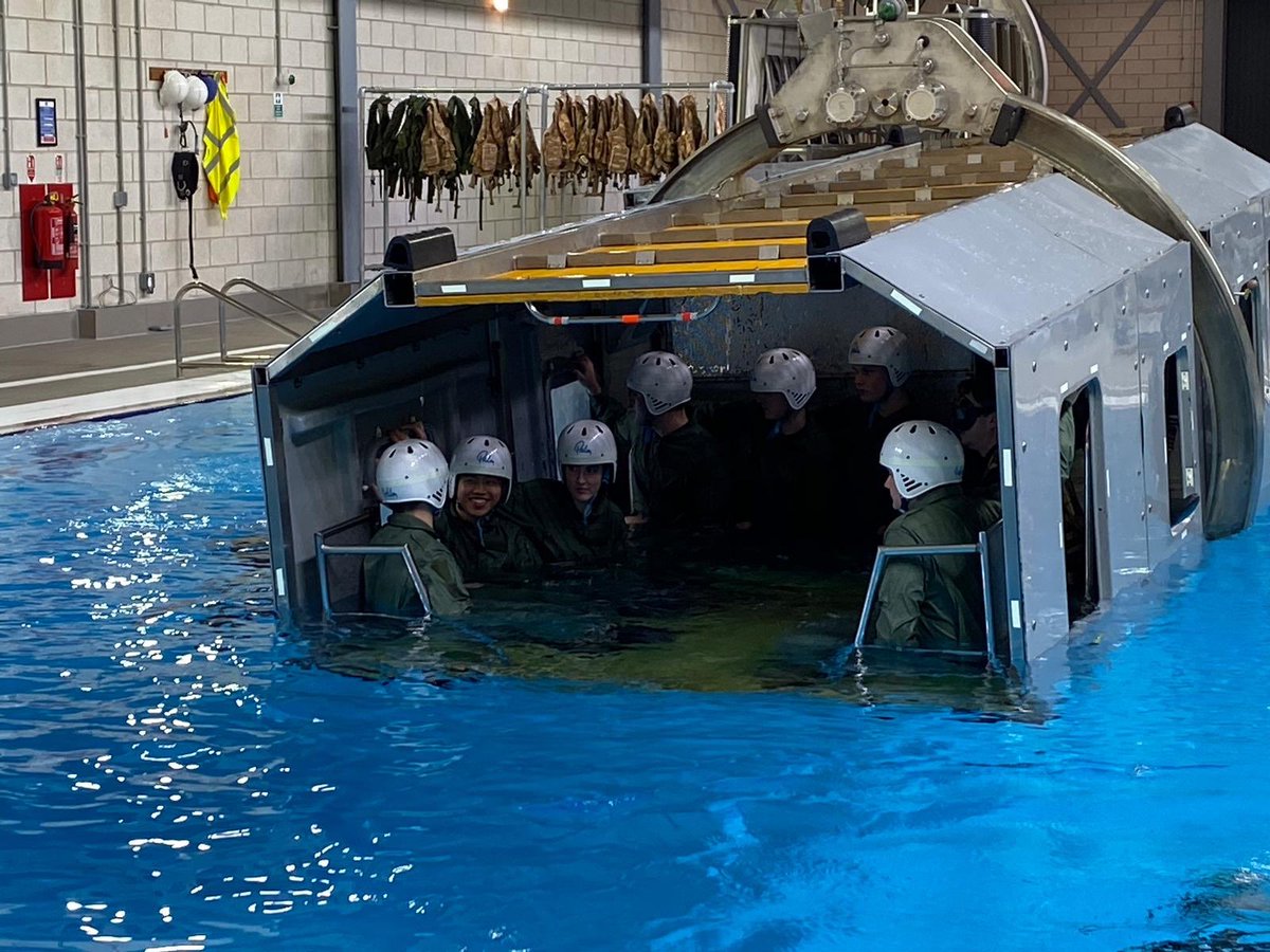 MajHuwWilliams's tweet image. Back in Portsmouth for Bugler Barnes’ final B3 exam this morning. From the field to the rehearsal room - it’s a varied life @RMBandService