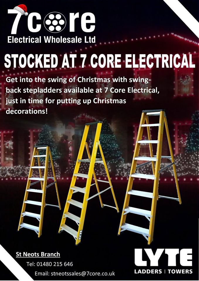 7CORE_STNEOTS's tweet image. Its that time again 🎅
Time to put up your Christmas decorations, make it easy with Lyte stepladders 👍
#CustomerService #7Core #7CoreElectrical #wholesale #Lyte #Christmas