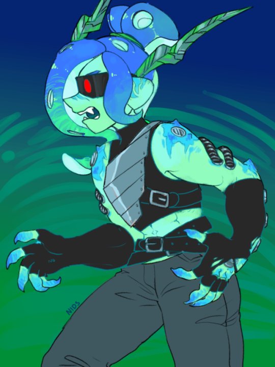 CleanOcto's tweet photo. *She looks legitimately angry, rather terrify to be honest*

"WHO KILLED CATALINA!?! WHO DID IT!?"

*She grabs the reader by the collar of their shirt and slams them into a wall*

"DID YOU DO IT!?" https://t.co/2xyvS4ySSA