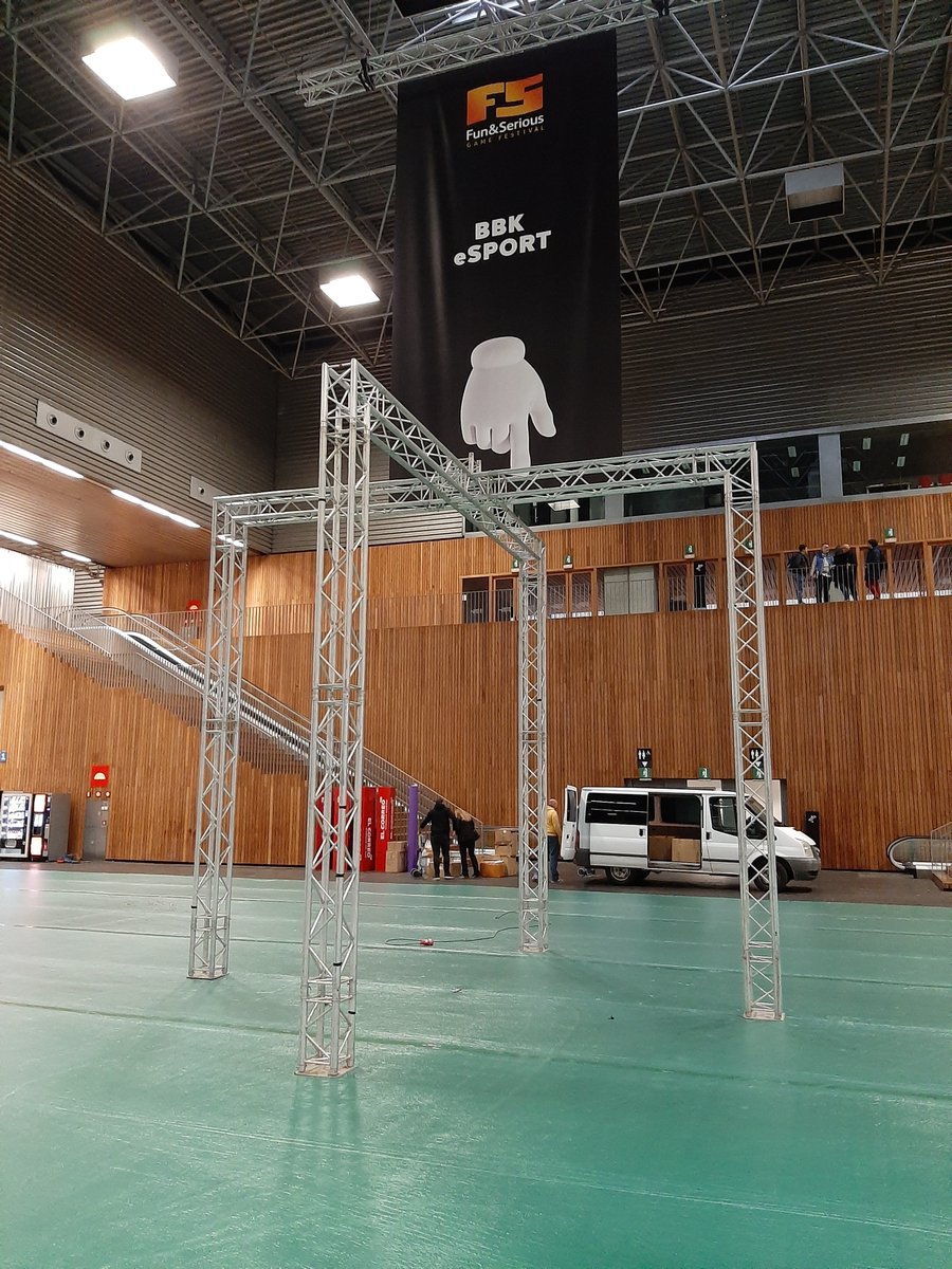 ¡Estamos a tope con el montaje de #funandseriousgamefestival para veros disfrutar un año más en el <a href="/BEC_Bilbao/">BEC</a> ! 🕹️🎮👾

#funandseriousfestival #funandserious