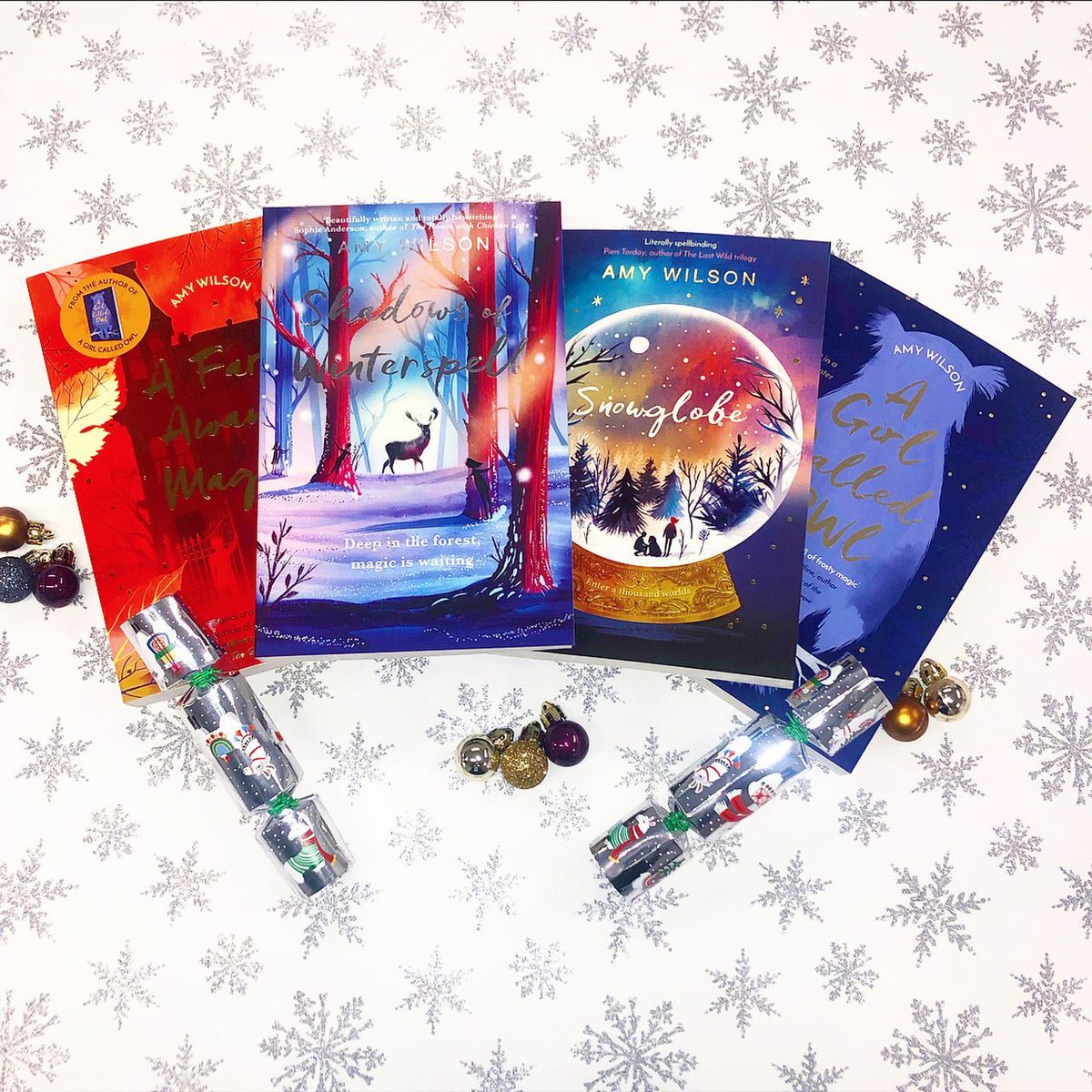 MacmillanKidsUK's tweet photo. It's Day 3 of our 12 Giveaways of Christmas and today we have a very wintry, magical, middle-grade treat for you!

Follow and RT to win a lovely bundle of @AJ_Wils magical books that are perfect for curling up by the fire with!

UK only, ts and cs: https://t.co/nQjwca7YA4 https://t.co/YyqGcf7Asa