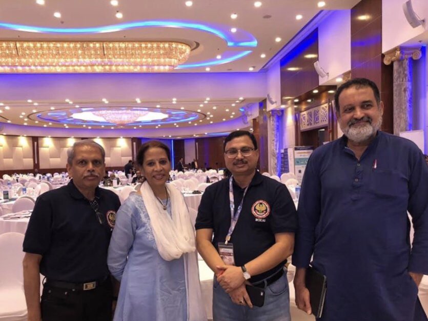 PraharajArun's tweet photo. Thanks to #BCICAI for organizing such a wonderful Annual International Conference in #Bahrain with a relevant topic“Disruption A Catalyst For Growth”.Amazing Galaxy of Speakers at an Amazing Event! 
Proud to be a part of the CA fraternity! @PMOIndia @IndiaInBahrain @sureshpprabhu https://t.co/7vMoY6oMiS