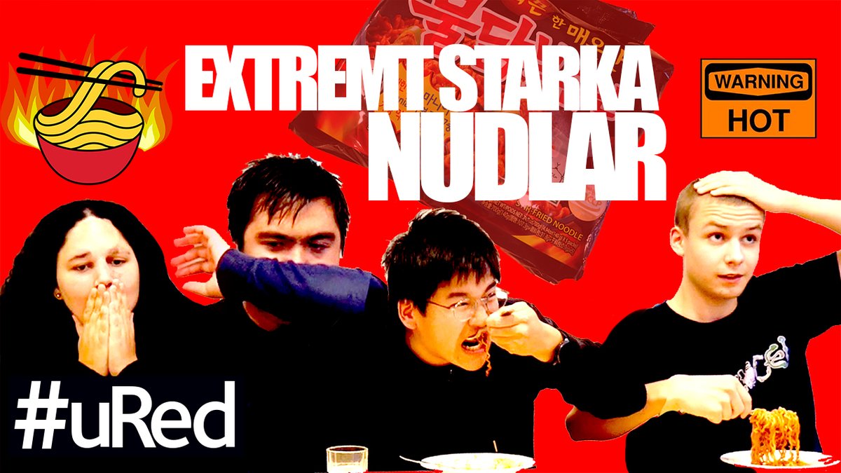 uRedVantor's tweet image. Nytt innehåll på vår YouTube-kanal! Vi provar de koreanska nudlarna! youtube.com/watch?v=yjT7t-…