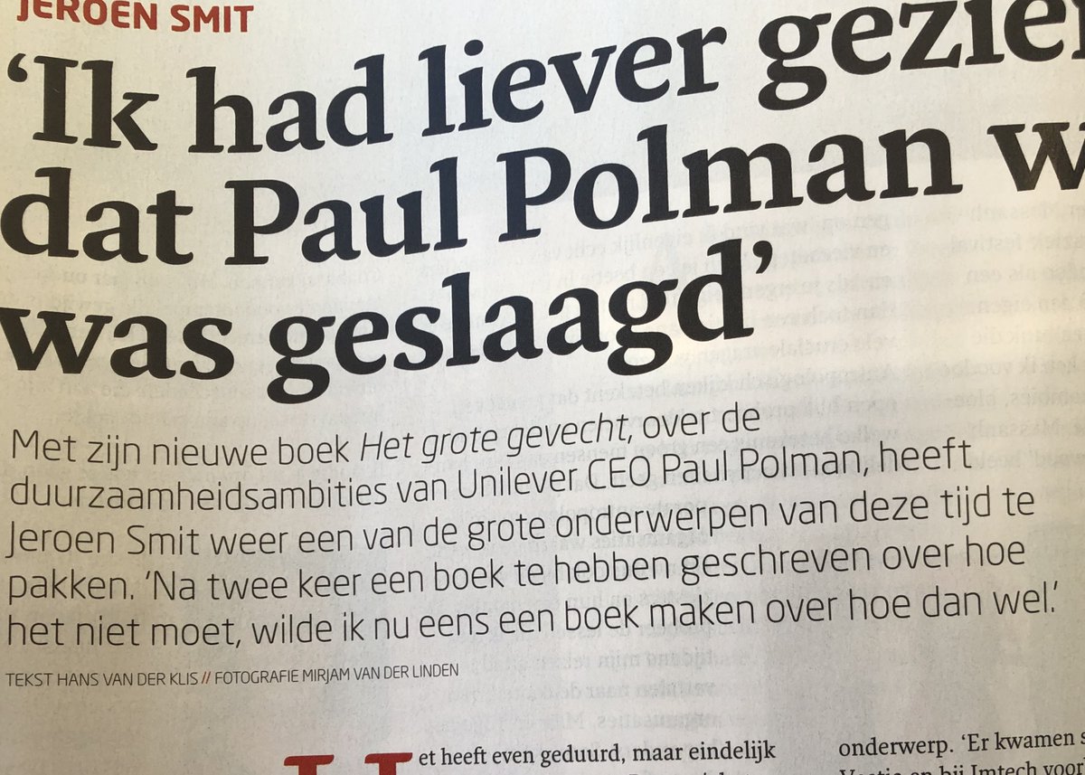 Tof dat <a href="/jeroensmitenzo/">jeroen smit</a> een boek over ons heeft geschreven. Terecht ook natuurlijk ;) #HoeDanWel @FirmaHDW