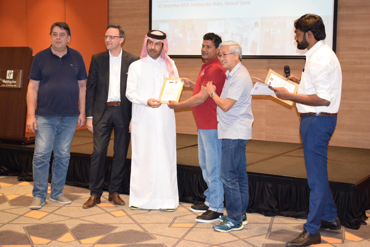 Representatives of Workers Welfare Committee of QDVC/VINCI given graduate certificates after finishing a four-week course conducted by <a href="/BWIglobal/">BWI Global Union</a> on skills development.  The graduation ceremony was attended by <a href="/AmbetBWI/">Ambet Yuson</a>, Hans Mielants of QDVC/VINCI and representatives of MADLSA.