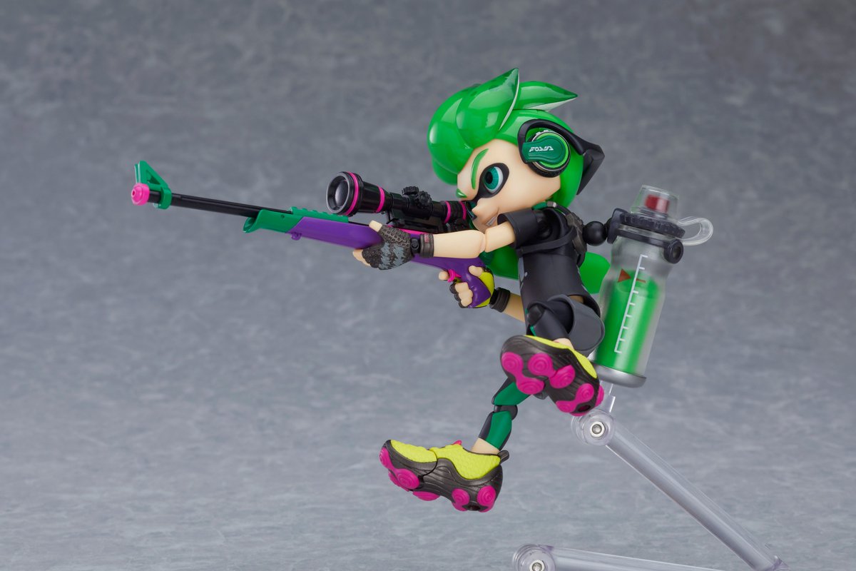Splatoon スプラトゥーン グッドスマイルカンパニー様から Figma Splatoon ボーイ が発売される つま先やインクタンクの傾きなど 細部まで動かせるイカしたフィギュアとなっている 2 のボーイやジャッジくん コジャッジくんなどが付属するdx Splatoon スプラトゥーン グッドスマイルカンパニー様から Figma Splatoon ボーイ が発売される つま先やインクタンクの傾きなど 細部まで動かせるイカしたフィギュアとなっている 2 のボーイやジャッジくん コジャッジくんなどが付属するdx