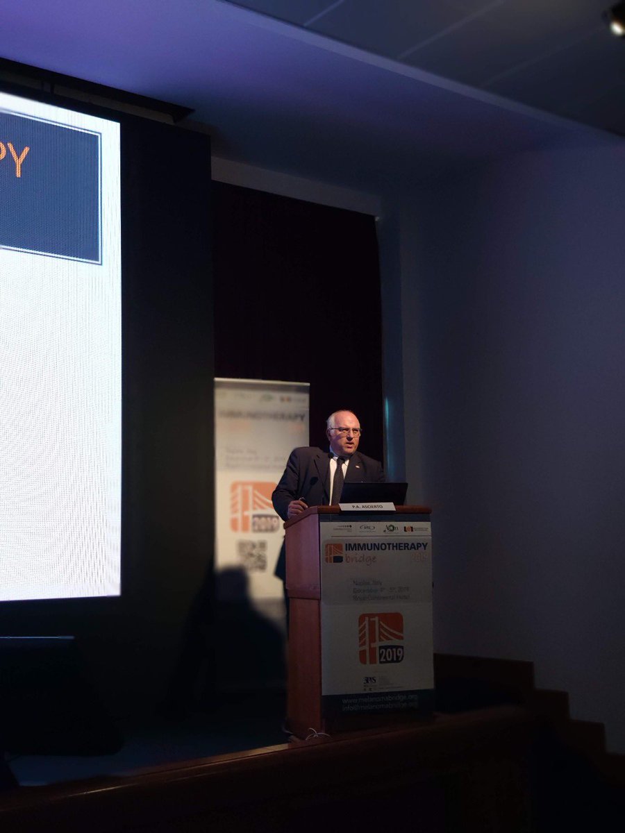 Immunotherapy Bridge just started. Thanks to my co-chairs #IgorPuzanov and #LisaButterfield and welcome to all the friends and Collegues who will join to us <a href="/BernardAFox/">Bernard A Fox</a> @mcquadeMDLAc <a href="/OmidHamidMD/">Omid Hamid MD</a> <a href="/jasonlukemd/">Jason Luke, MD, FACP, FASCO</a> <a href="/SamirNKhleif/">Samir N. Khleif, MD</a> <a href="/sitcancer/">Society for Immunotherapy of Cancer</a> <a href="/Oncoinfo_it/">Oncoinfo</a> <a href="/ONcotwITting/">ONcotwITting</a>