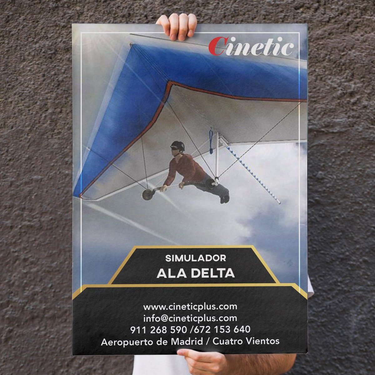 ¡SIMULADOR DE ALA DELTA!
Una experiencia única, que tiene una duración de 15 minutos y sólo por 15€
Llámanos al 📞911 26 85 90 y pregúntanos por esta nueva experiencia.
.
#Simulador #AlaDelta #Experiencia #Volar