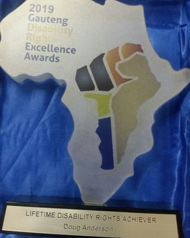 dougandersonza's tweet photo. About last night! 2019 Gauteng Disability Rights Excellence Awards! What an awesome evening! @GautengPremier #sawubona #IDPD2019 #DRAM2019 https://t.co/crk20kni8d